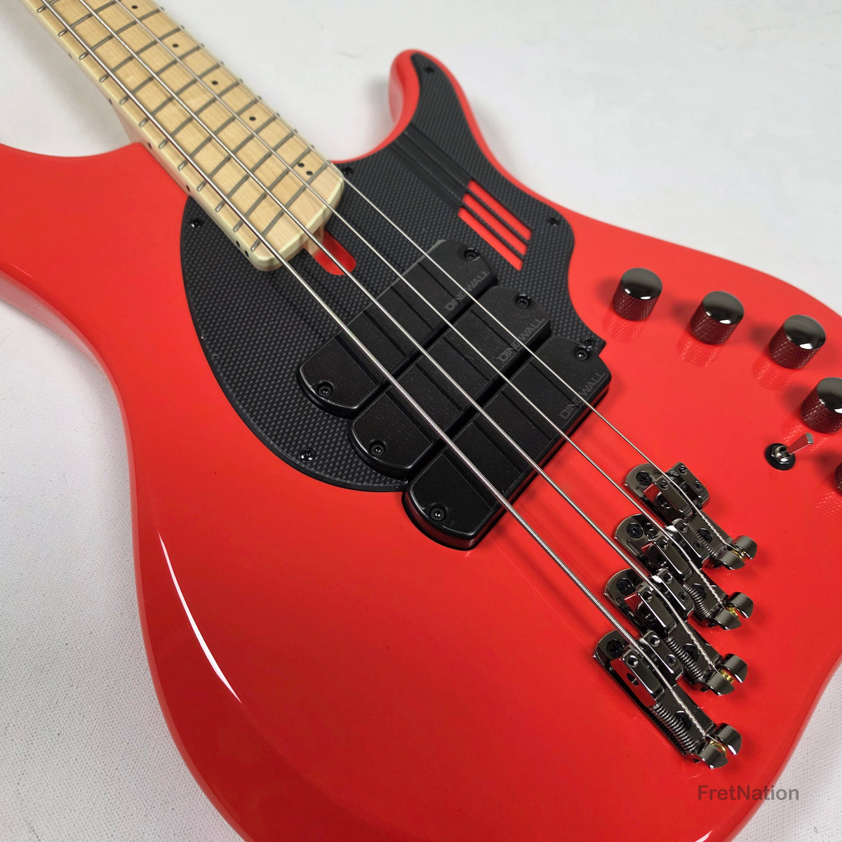 Dingwall NG3 4-String Fiesta Red w/ Bag 8.46lbs 18342