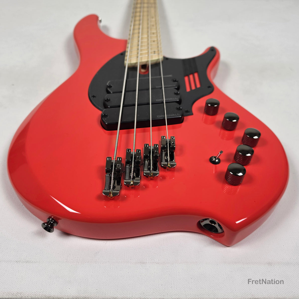 Dingwall NG3 4-String Fiesta Red w/ Bag 8.46lbs 18342