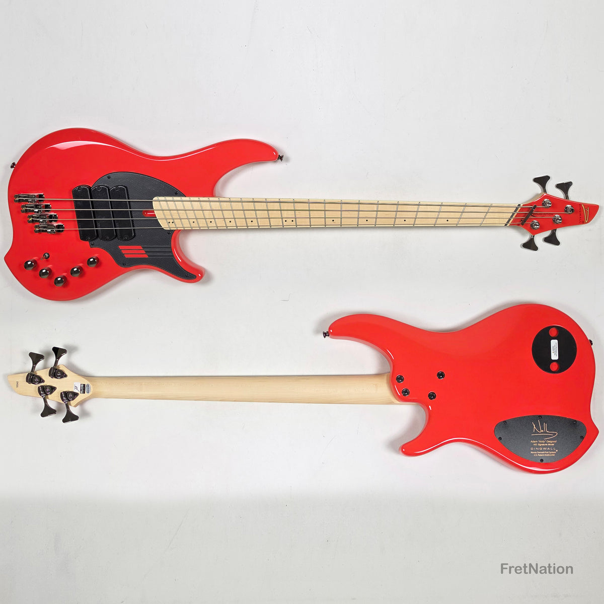 Dingwall NG3 4-String Fiesta Red w/ Bag 8.46lbs 18342