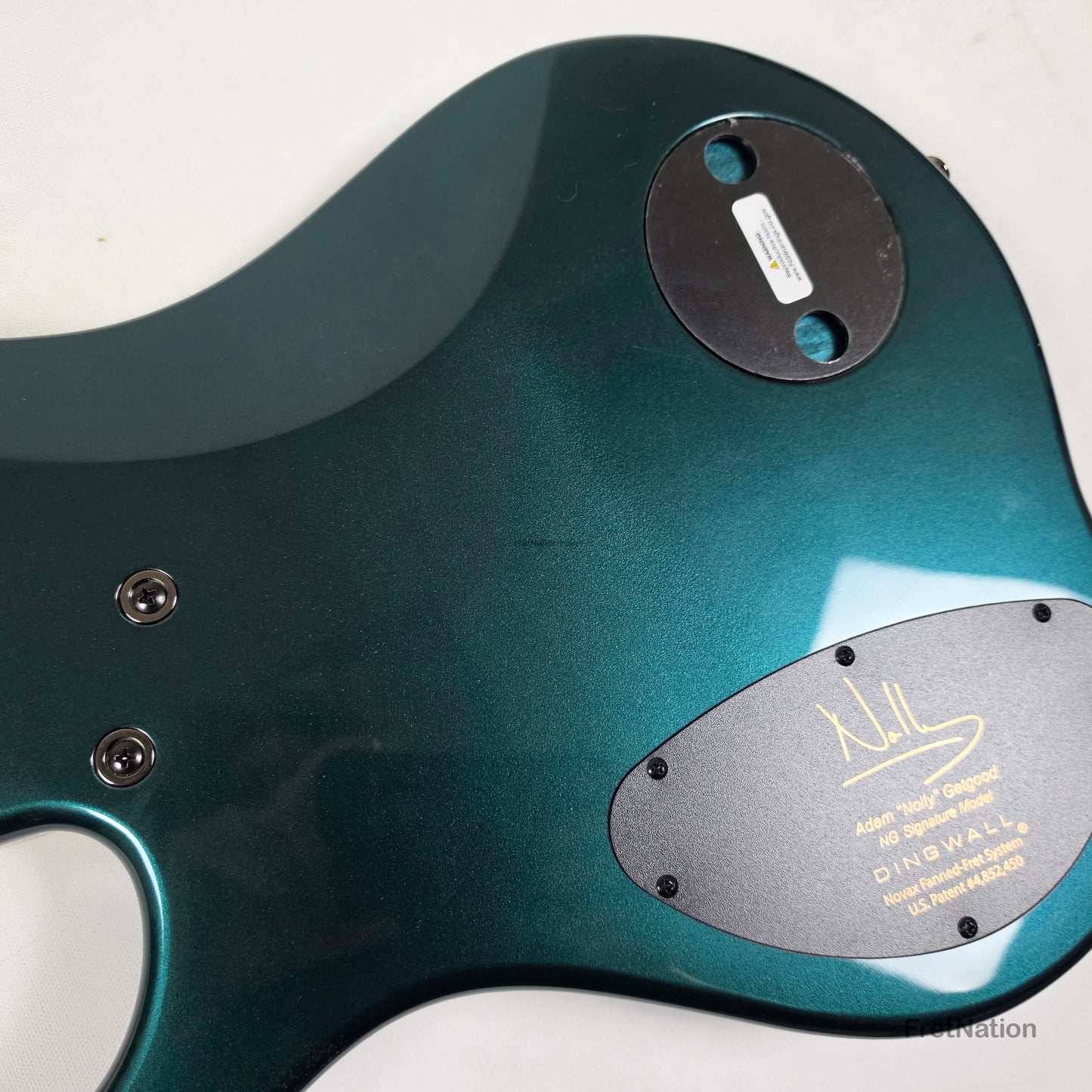 Dingwall Dingwall NG3 4-String BlackForest Green w/ Bag 8.42lbs 14184B - B-Stock