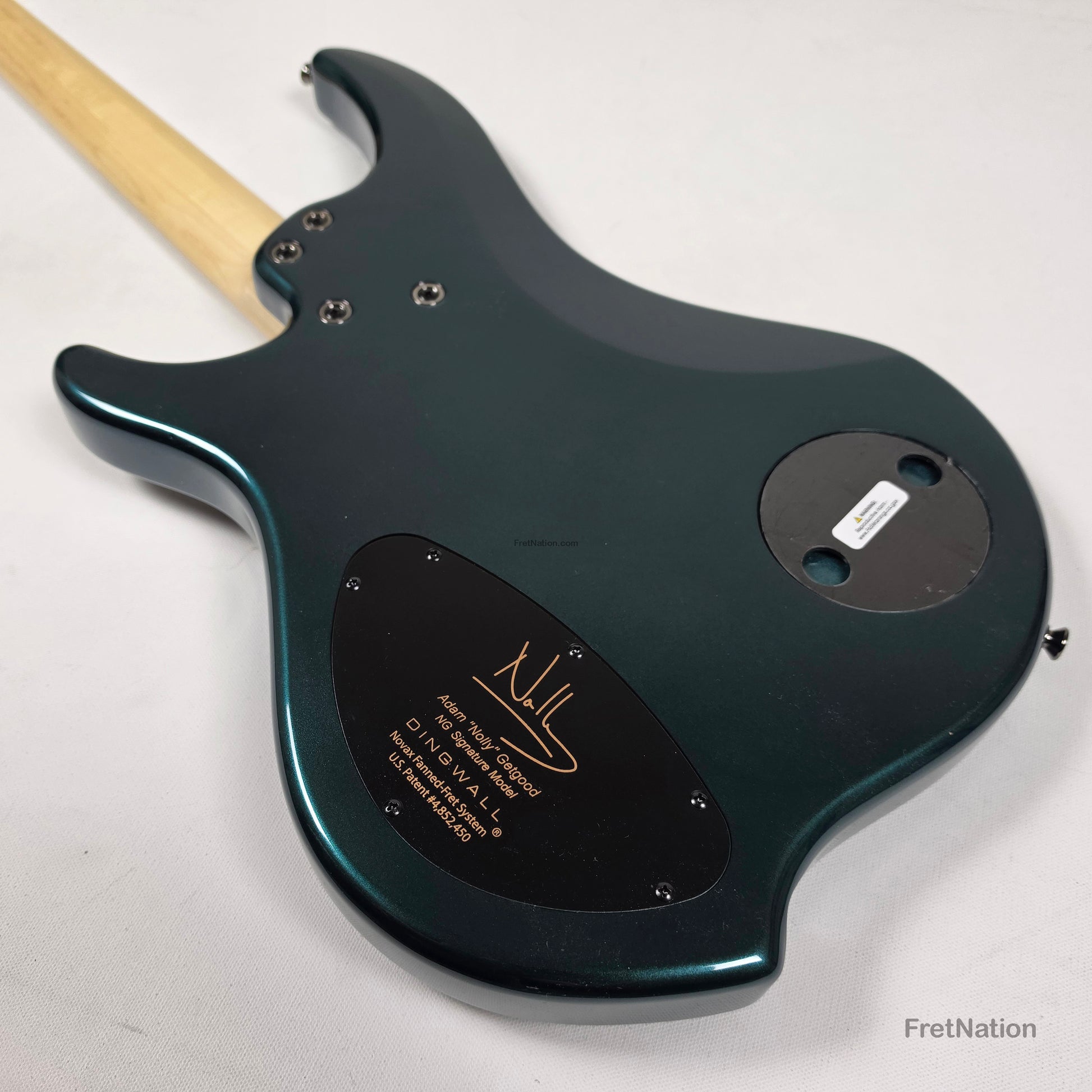 Dingwall Dingwall NG3 4-String BlackForest Green w/ Bag 8.42lbs 14184B - B-Stock
