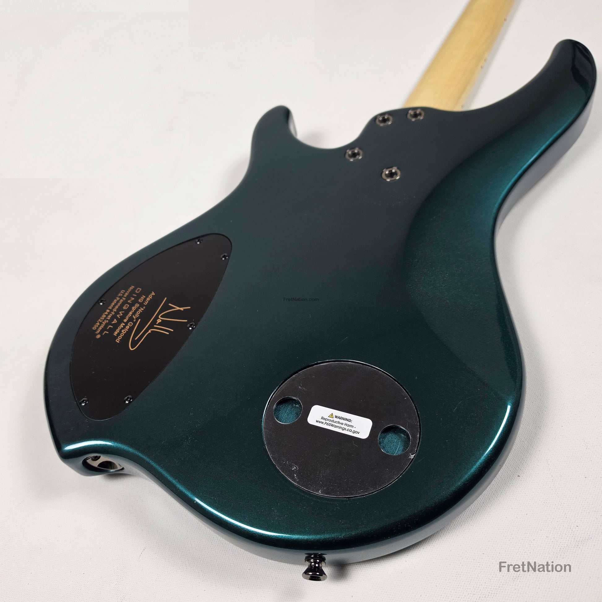 Dingwall Dingwall NG3 4-String BlackForest Green w/ Bag 8.42lbs 14184B - B-Stock