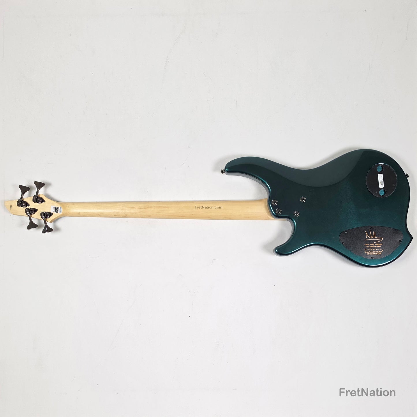 Dingwall Dingwall NG3 4-String BlackForest Green w/ Bag 8.42lbs 14184B - B-Stock