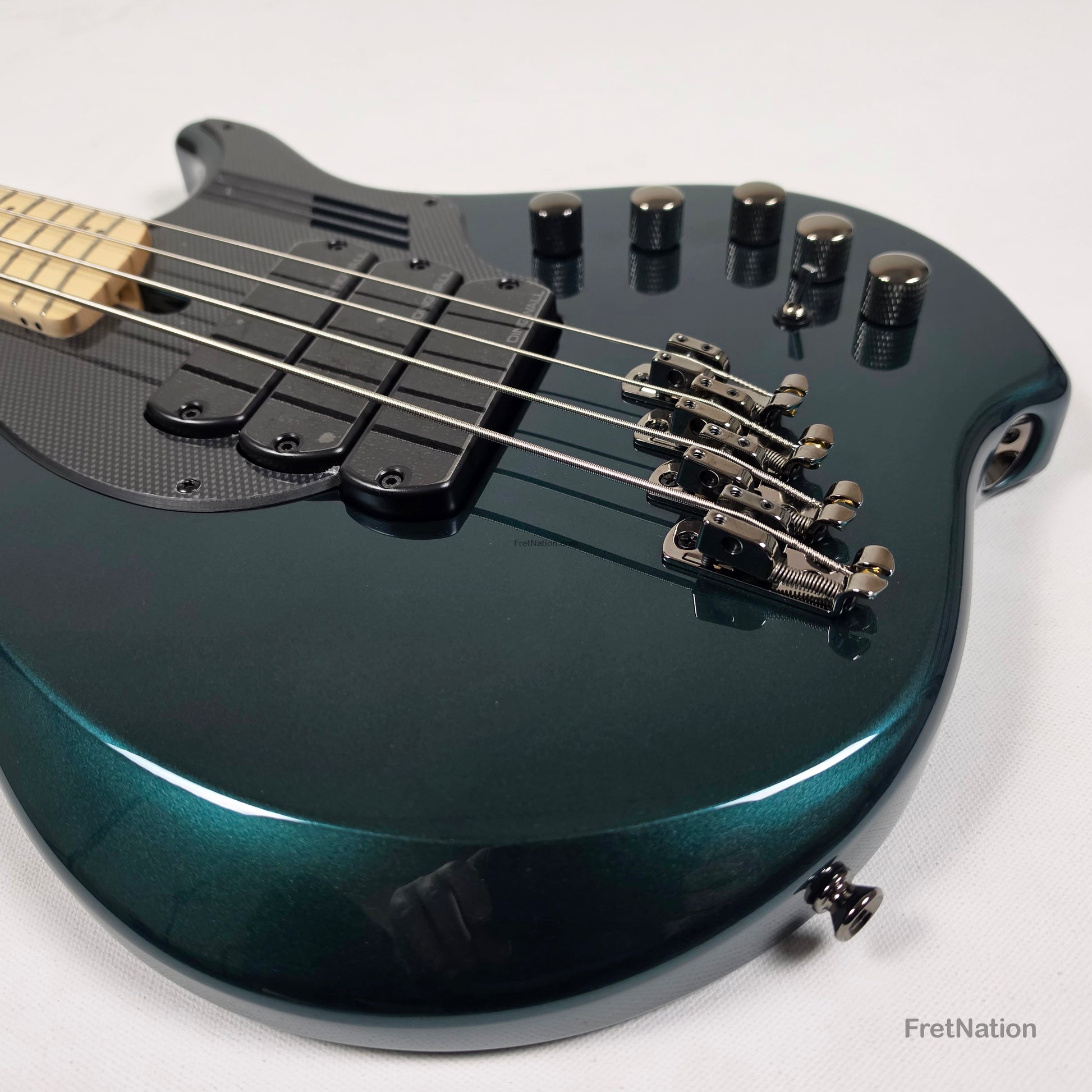 Dingwall Dingwall NG3 4-String BlackForest Green w/ Bag 8.42lbs 14184B - B-Stock