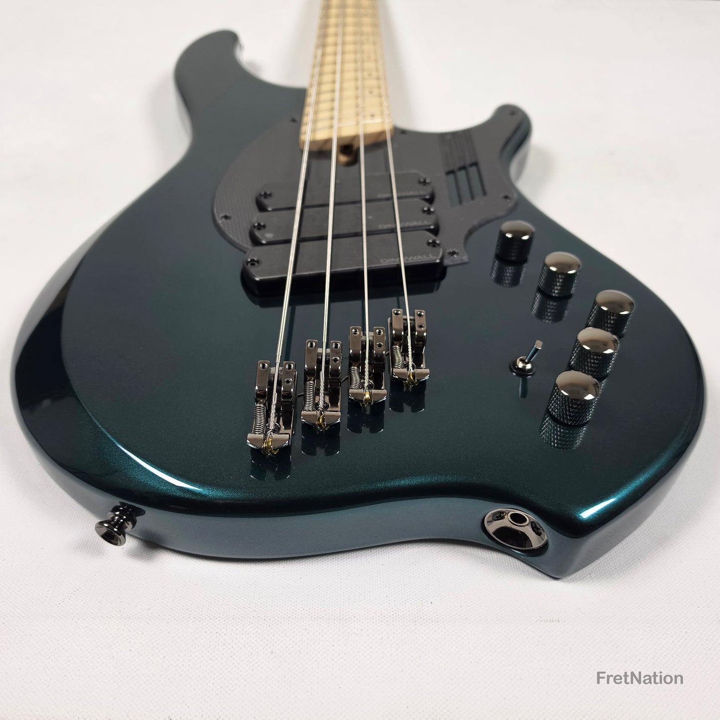 Dingwall Dingwall NG3 4-String BlackForest Green w/ Bag 8.42lbs 14184B - B-Stock
