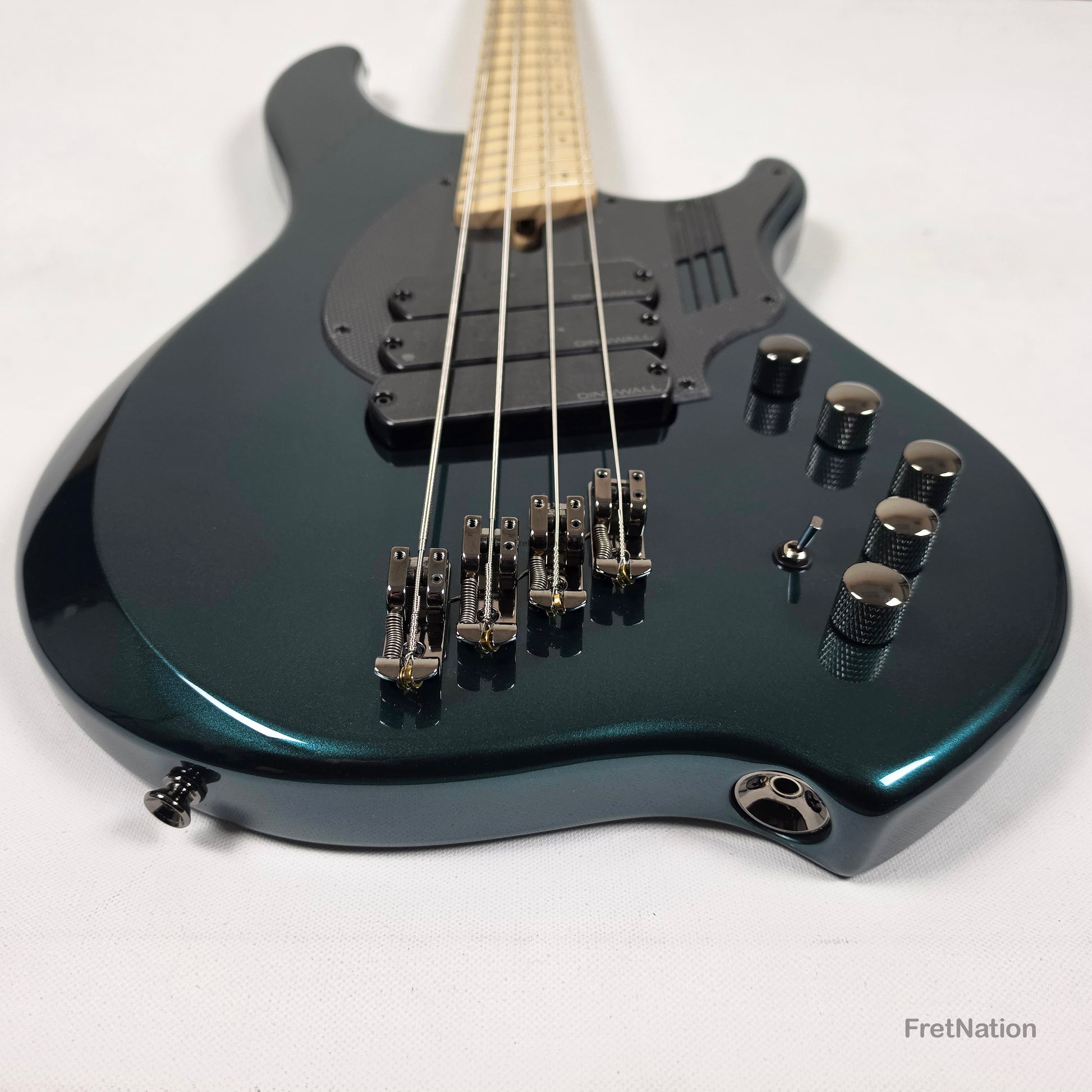 Dingwall Dingwall NG3 4-String BlackForest Green w/ Bag 8.42lbs 14184B - B-Stock