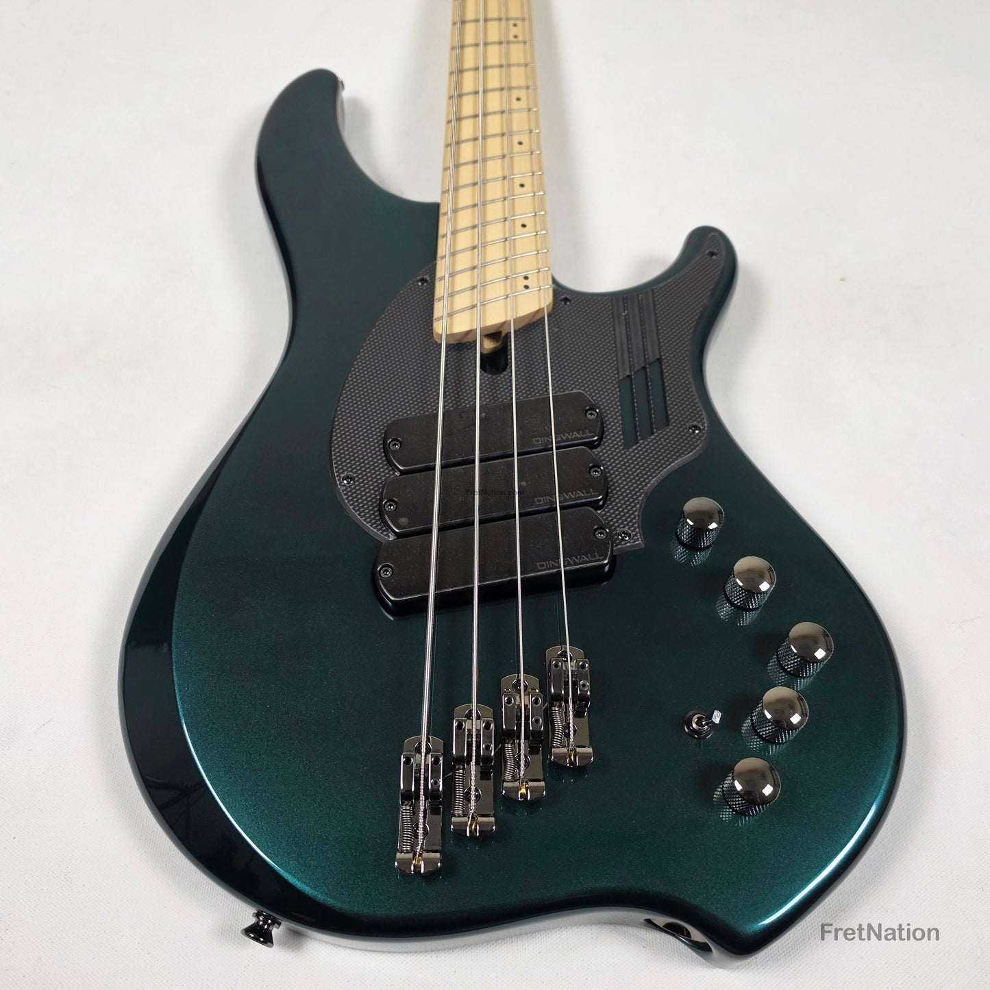 Dingwall Dingwall NG3 4-String BlackForest Green w/ Bag 8.42lbs 14184B - B-Stock