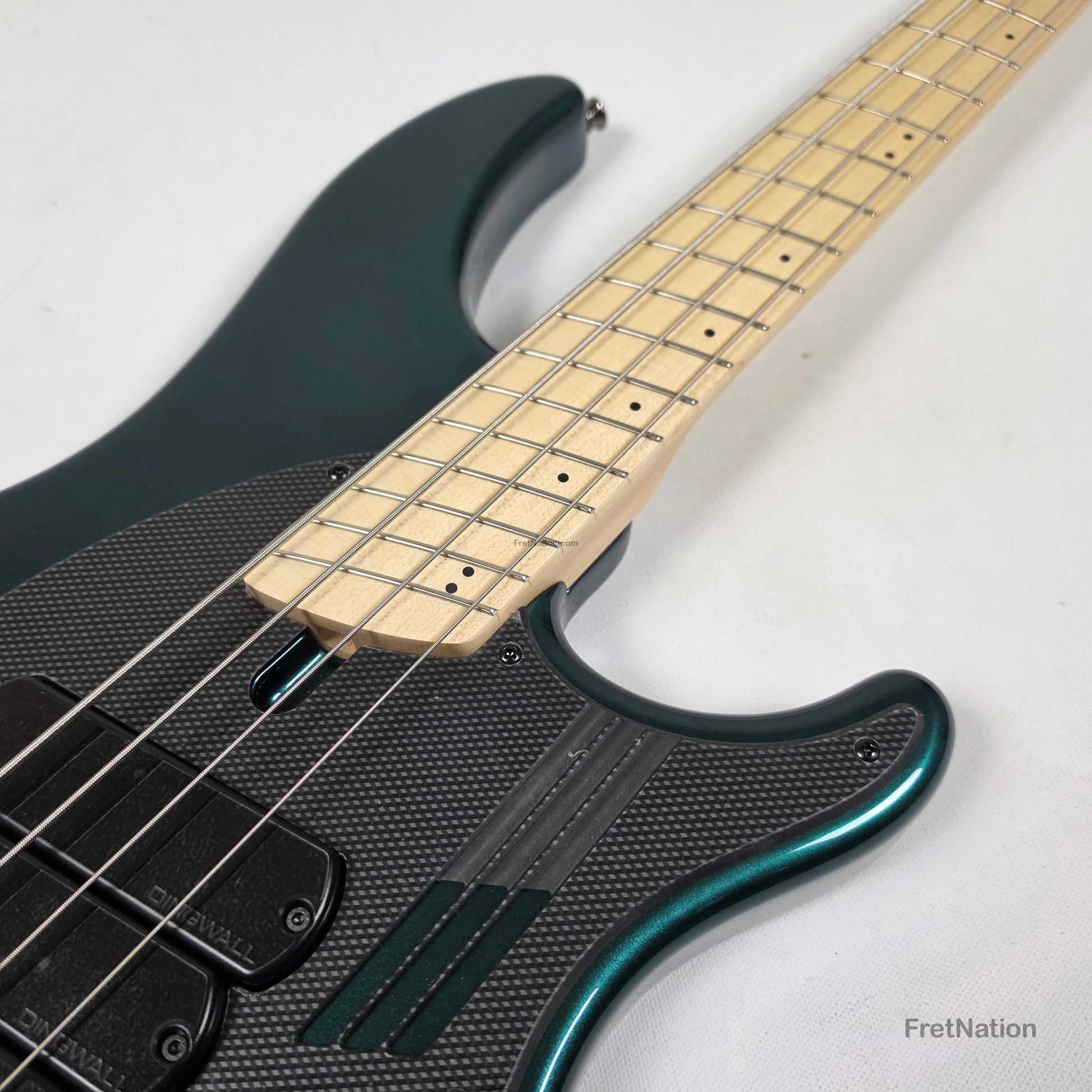 Dingwall Dingwall NG3 4-String BlackForest Green w/ Bag 8.42lbs 14184B - B-Stock
