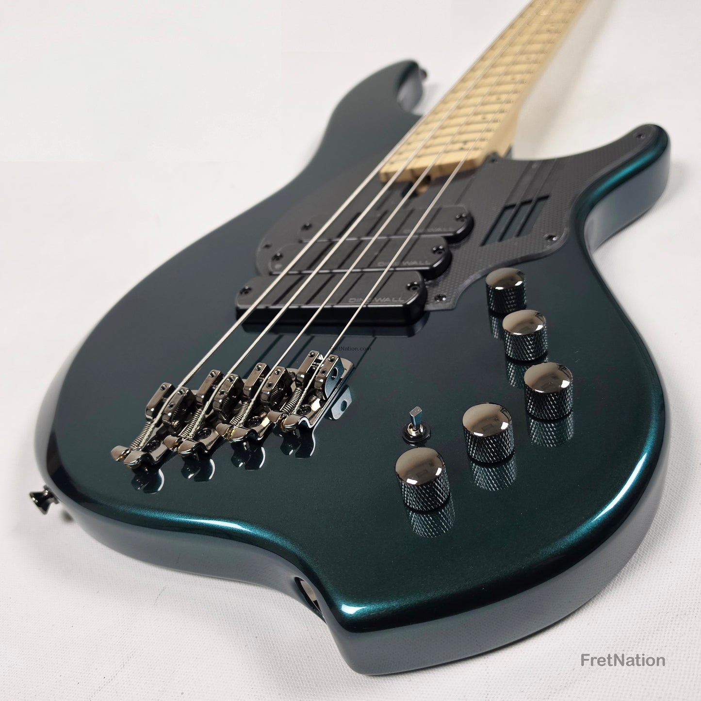 Dingwall Dingwall NG3 4-String BlackForest Green w/ Bag 8.42lbs 14184B - B-Stock