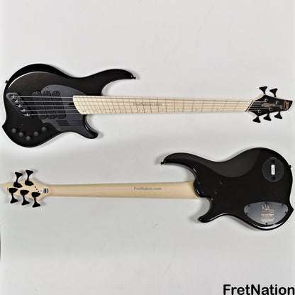 Dingwall Dingwall NG3 5-String Metallic Black Fanned Fret Multi-Scale - 8.98lbs #18442B B-Stock