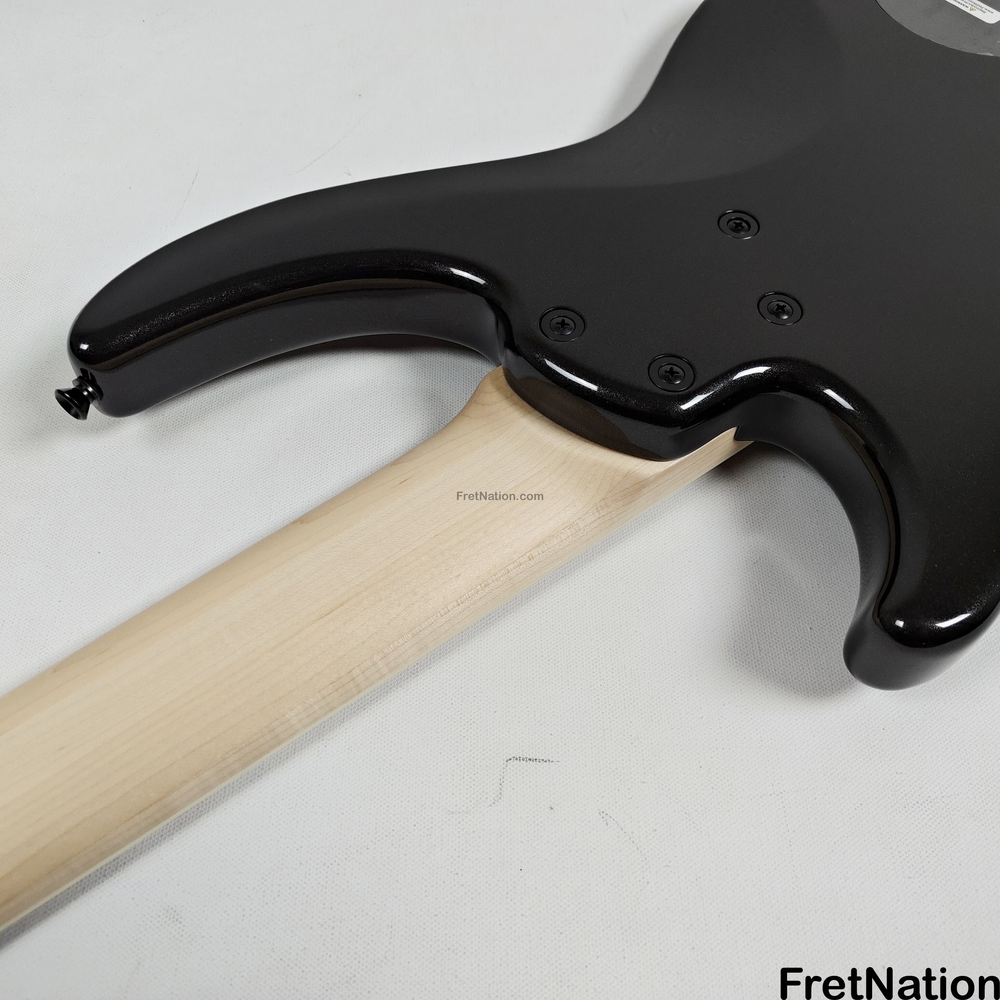 Dingwall Dingwall NG3 5-String Metallic Black Fanned Fret Multi-Scale - 8.98lbs #18442B B-Stock