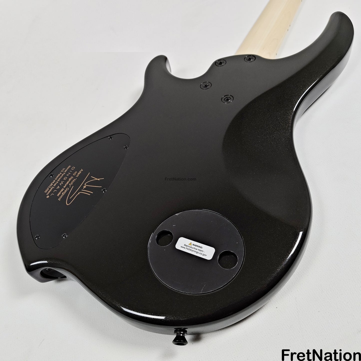 Dingwall Dingwall NG3 5-String Metallic Black Fanned Fret Multi-Scale - 8.98lbs #18442B B-Stock