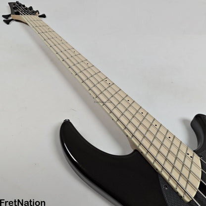 Dingwall Dingwall NG3 5-String Metallic Black Fanned Fret Multi-Scale - 8.98lbs #18442B B-Stock
