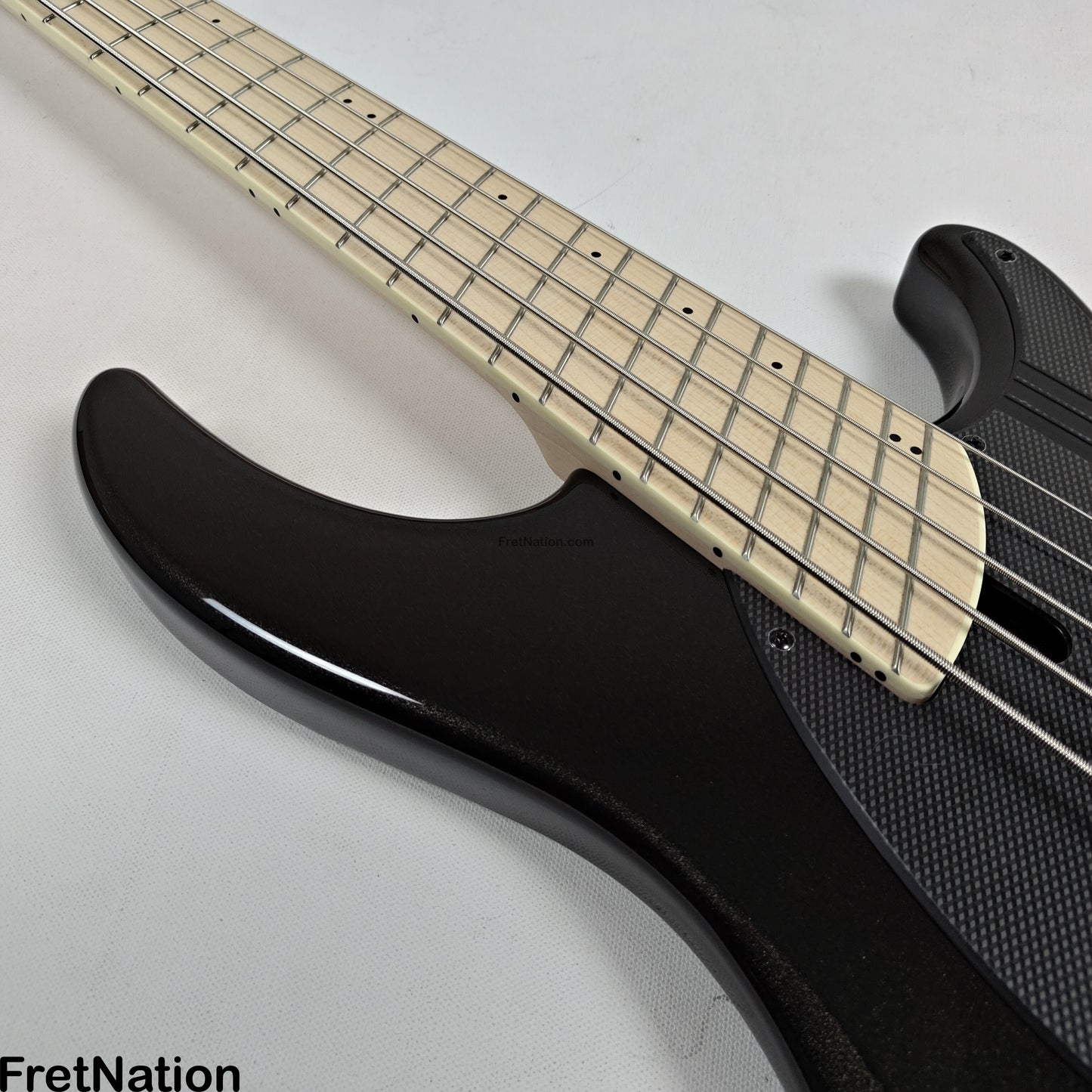 Dingwall Dingwall NG3 5-String Metallic Black Fanned Fret Multi-Scale - 8.98lbs #18442B B-Stock