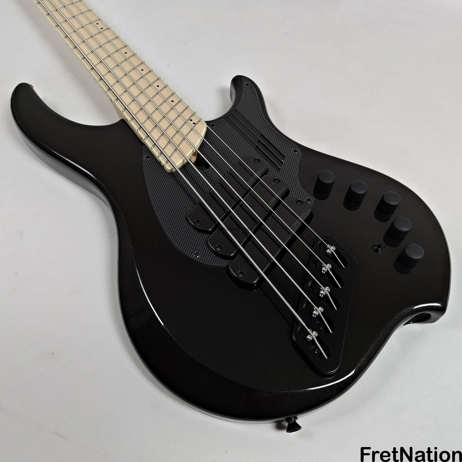 Dingwall Dingwall NG3 5-String Metallic Black Fanned Fret Multi-Scale - 8.98lbs #18442B B-Stock