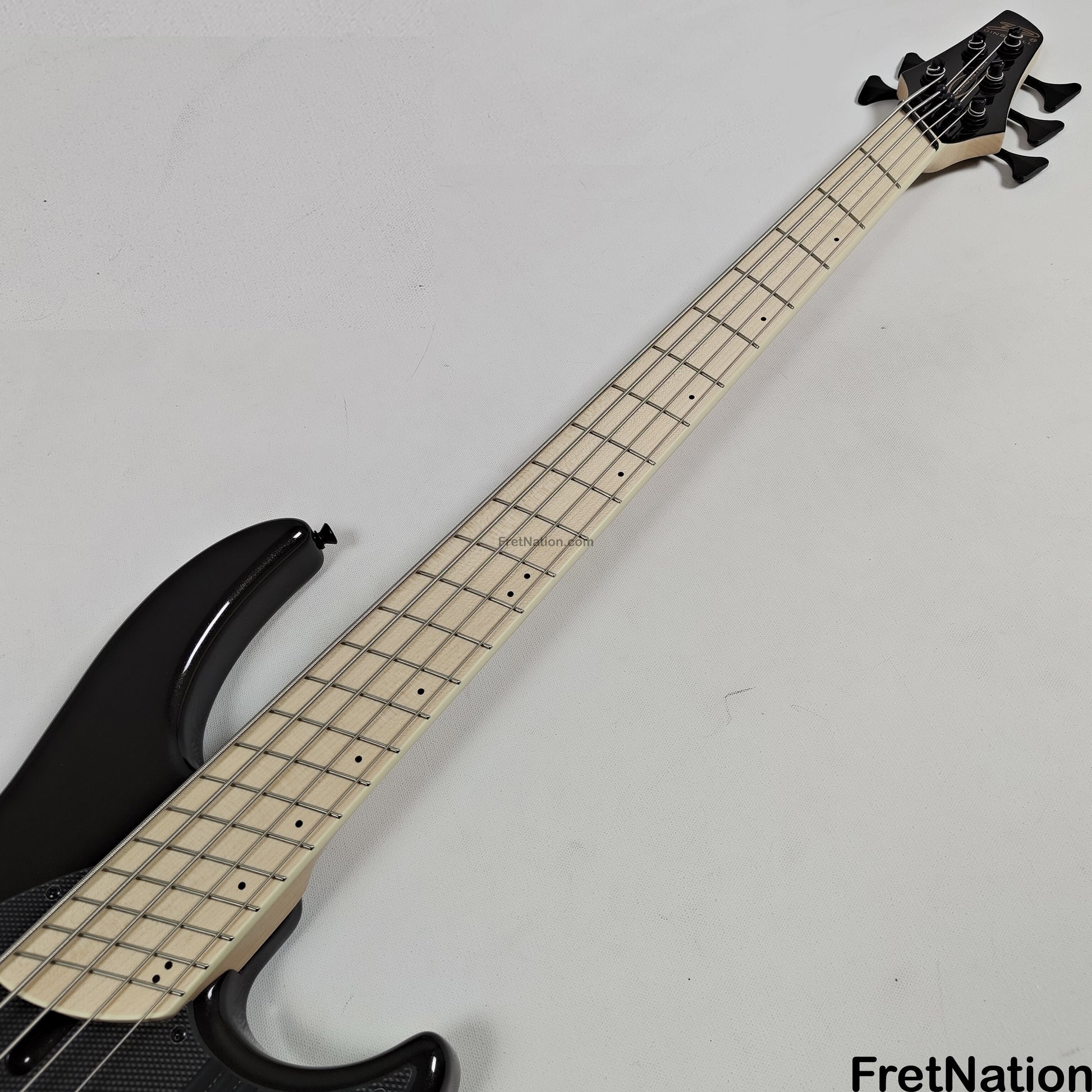 Dingwall Dingwall NG3 5-String Metallic Black Fanned Fret Multi-Scale - 8.98lbs #18442B B-Stock