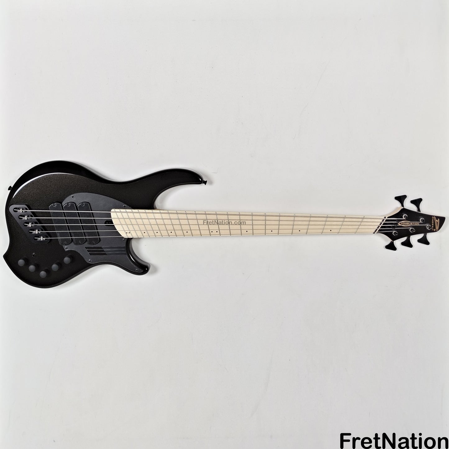 Dingwall Dingwall NG3 5-String Metallic Black Fanned Fret Multi-Scale - 8.98lbs #18442B B-Stock