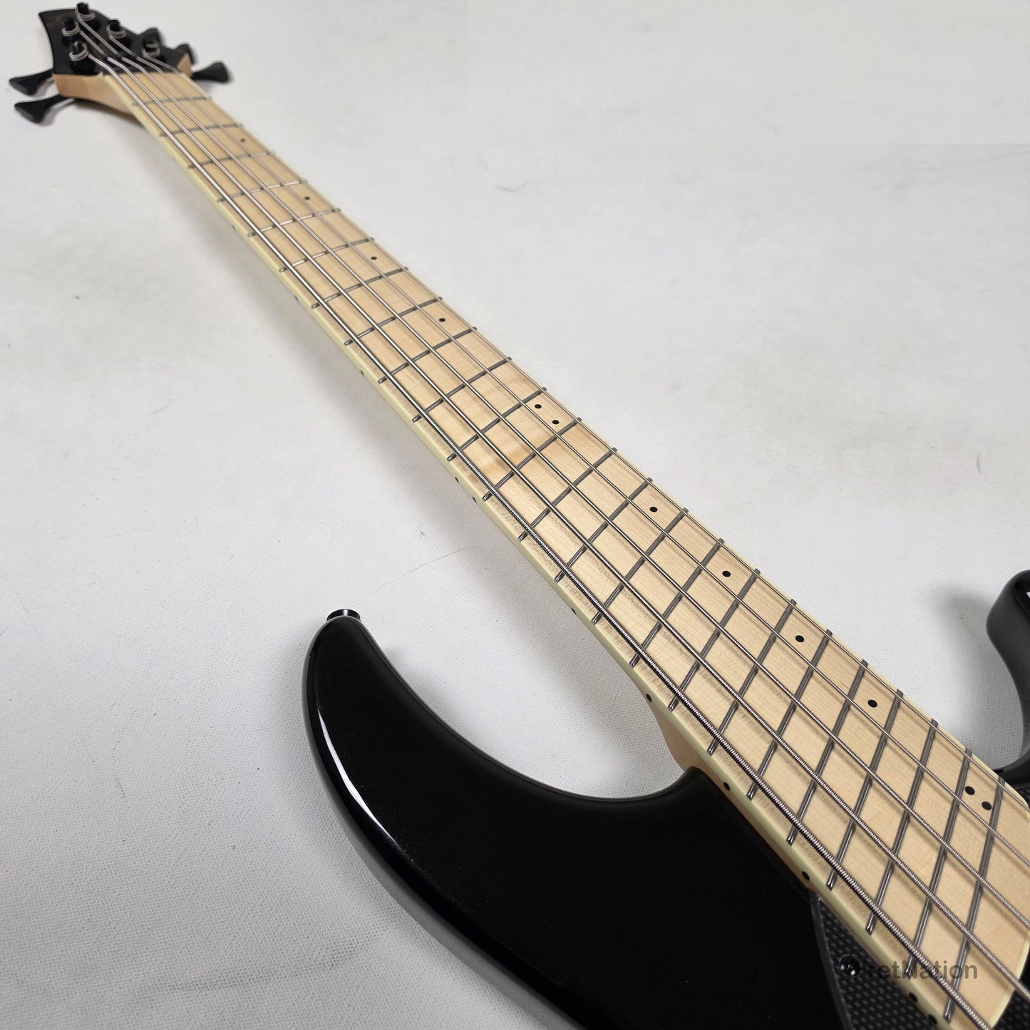 Dingwall Dingwall NG3 5-String Metallic Black Fanned Fret Multi-Scale - 9.14lbs #20928B B-Stock