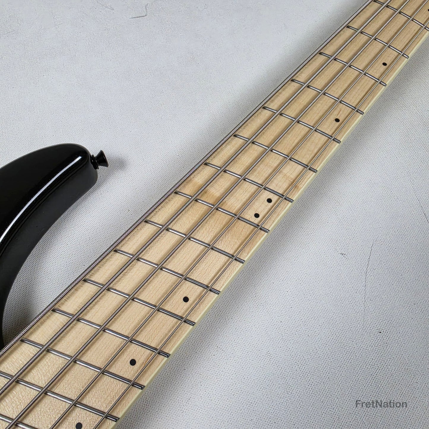 Dingwall Dingwall NG3 5-String Metallic Black Fanned Fret Multi-Scale - 9.14lbs #20928B B-Stock
