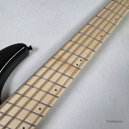 Dingwall Dingwall NG3 5-String Metallic Black Fanned Fret Multi-Scale - 9.14lbs #20928B B-Stock
