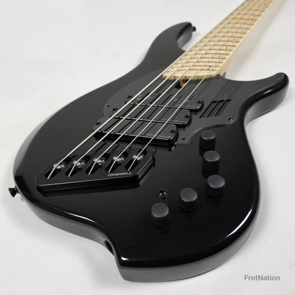 Dingwall Dingwall NG3 5-String Metallic Black Fanned Fret Multi-Scale - 9.14lbs #20928B B-Stock