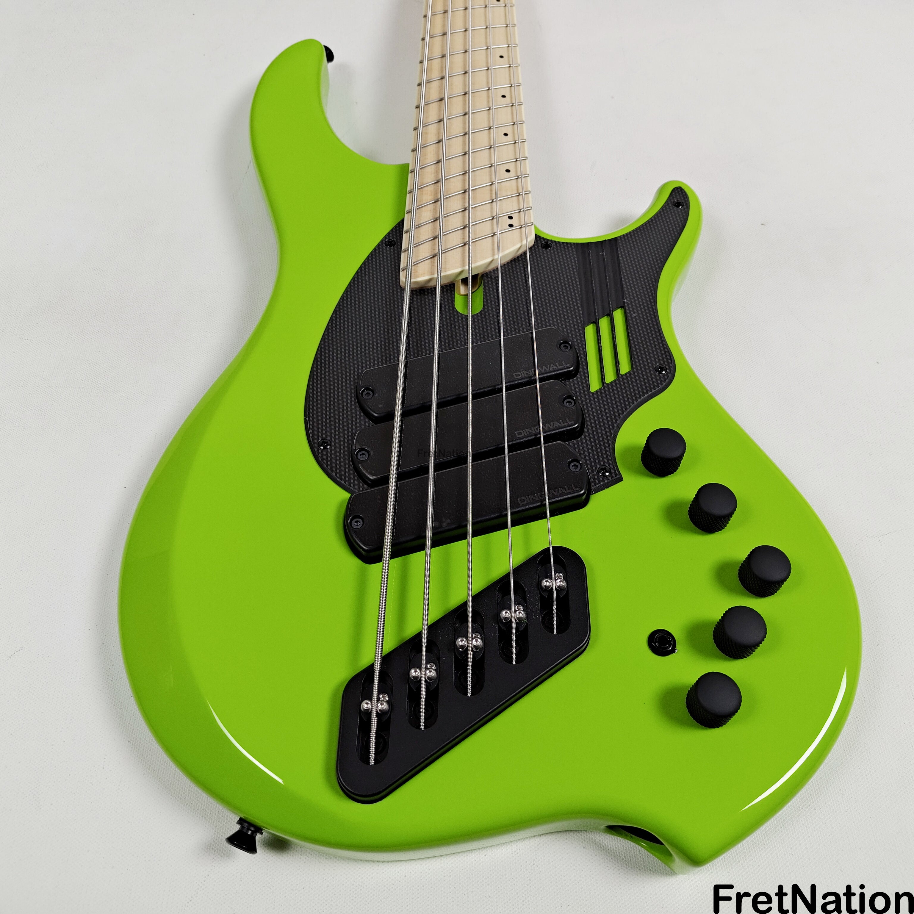 Dingwall NG3 5-String Ferrari Green Fanned Fret Multi-Scale - 9.18