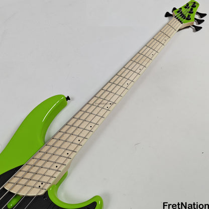Dingwall Dingwall NG3 5-String Ferrari Green Fanned Fret Multi-Scale - 9.18lbs #19111