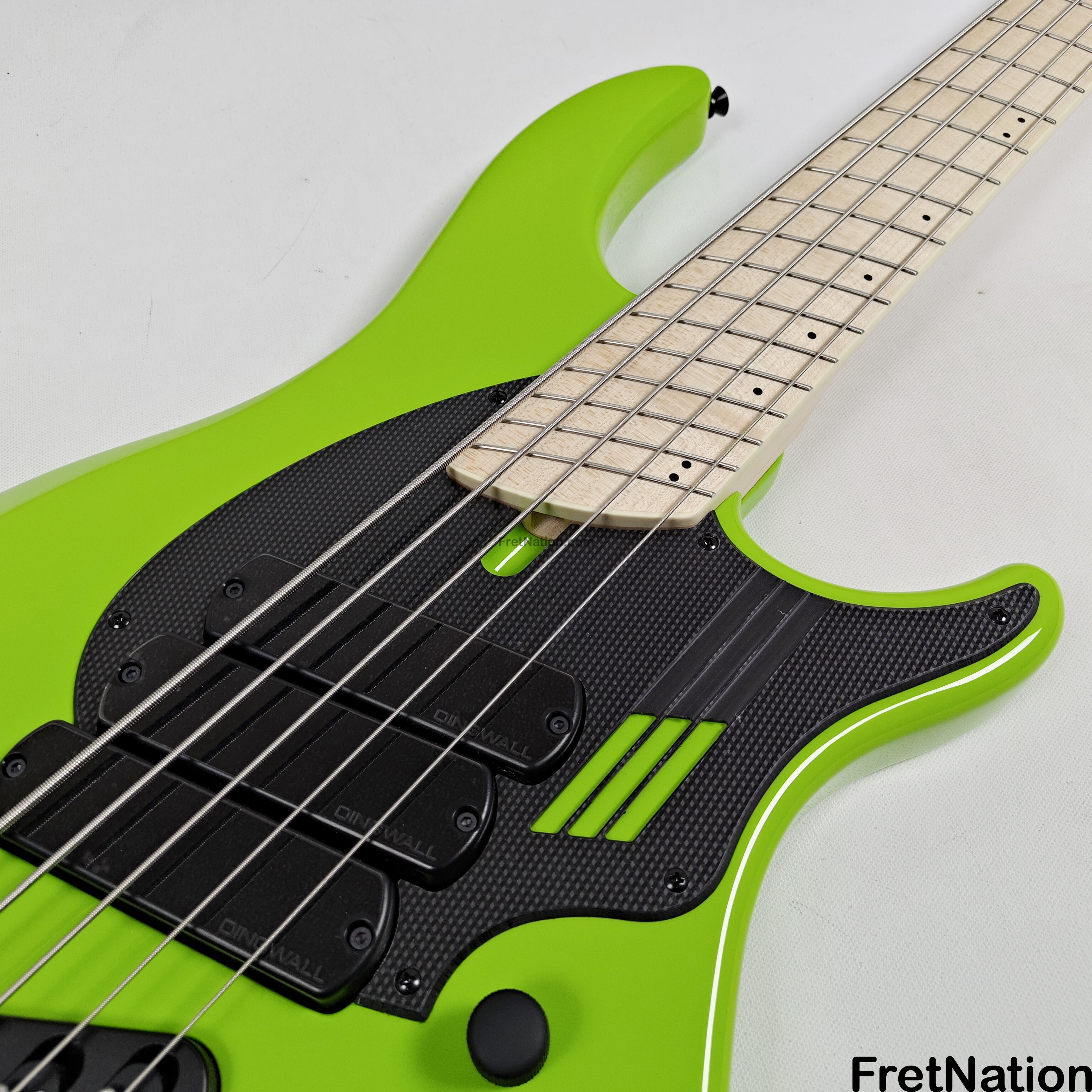 Dingwall NG3 5-String Ferrari Green Fanned Fret Multi-Scale - 9.18