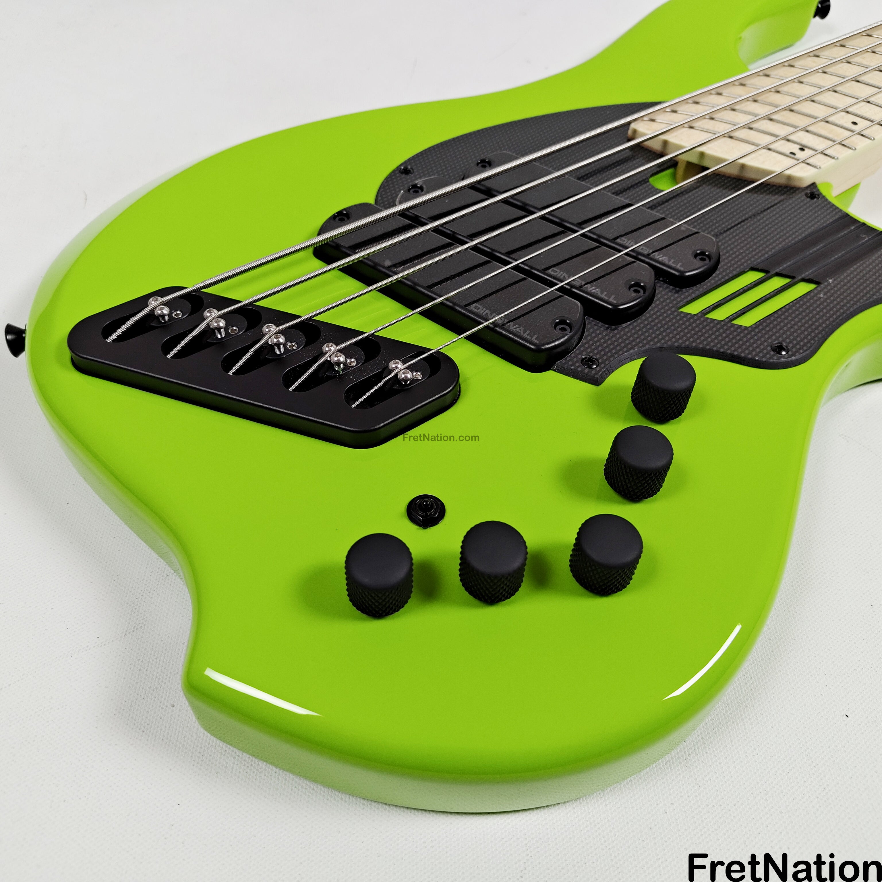 Dingwall NG3 5-String Ferrari Green Fanned Fret Multi-Scale - 9.18