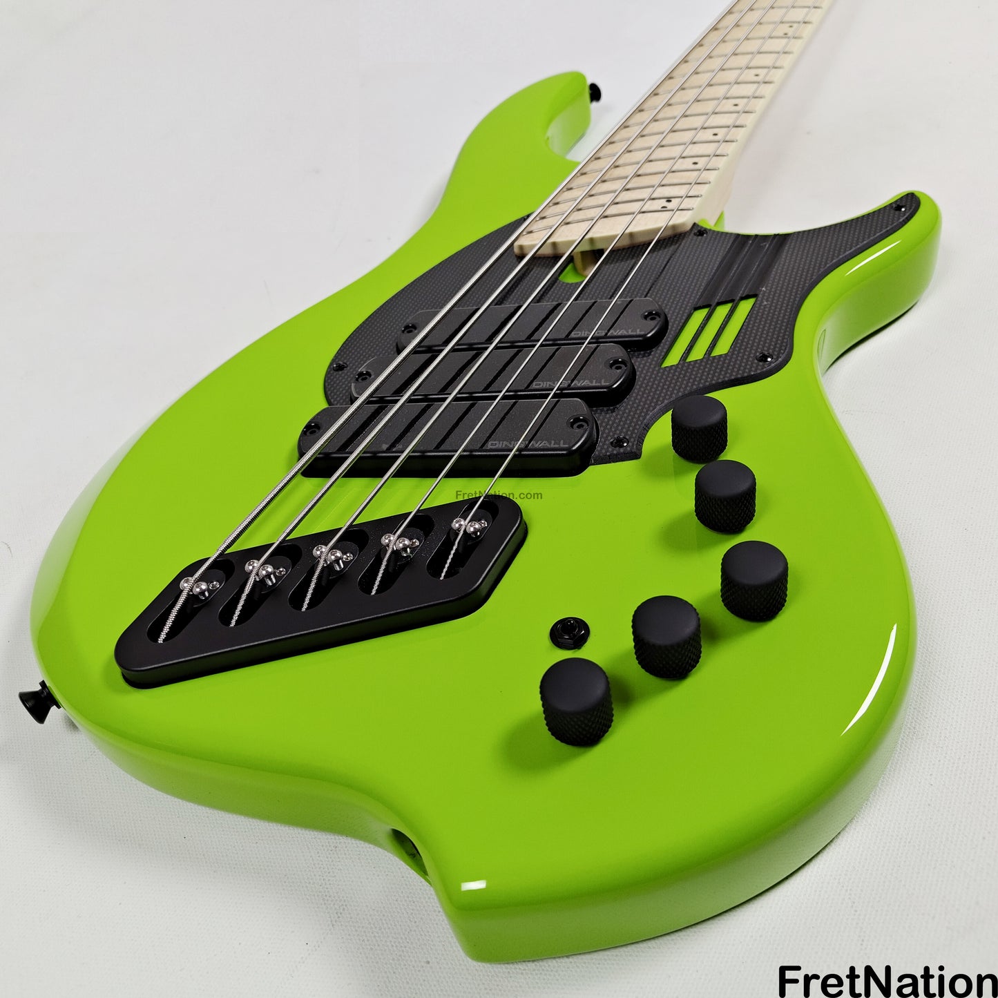 Dingwall Dingwall NG3 5-String Ferrari Green Fanned Fret Multi-Scale - 9.18lbs #19111