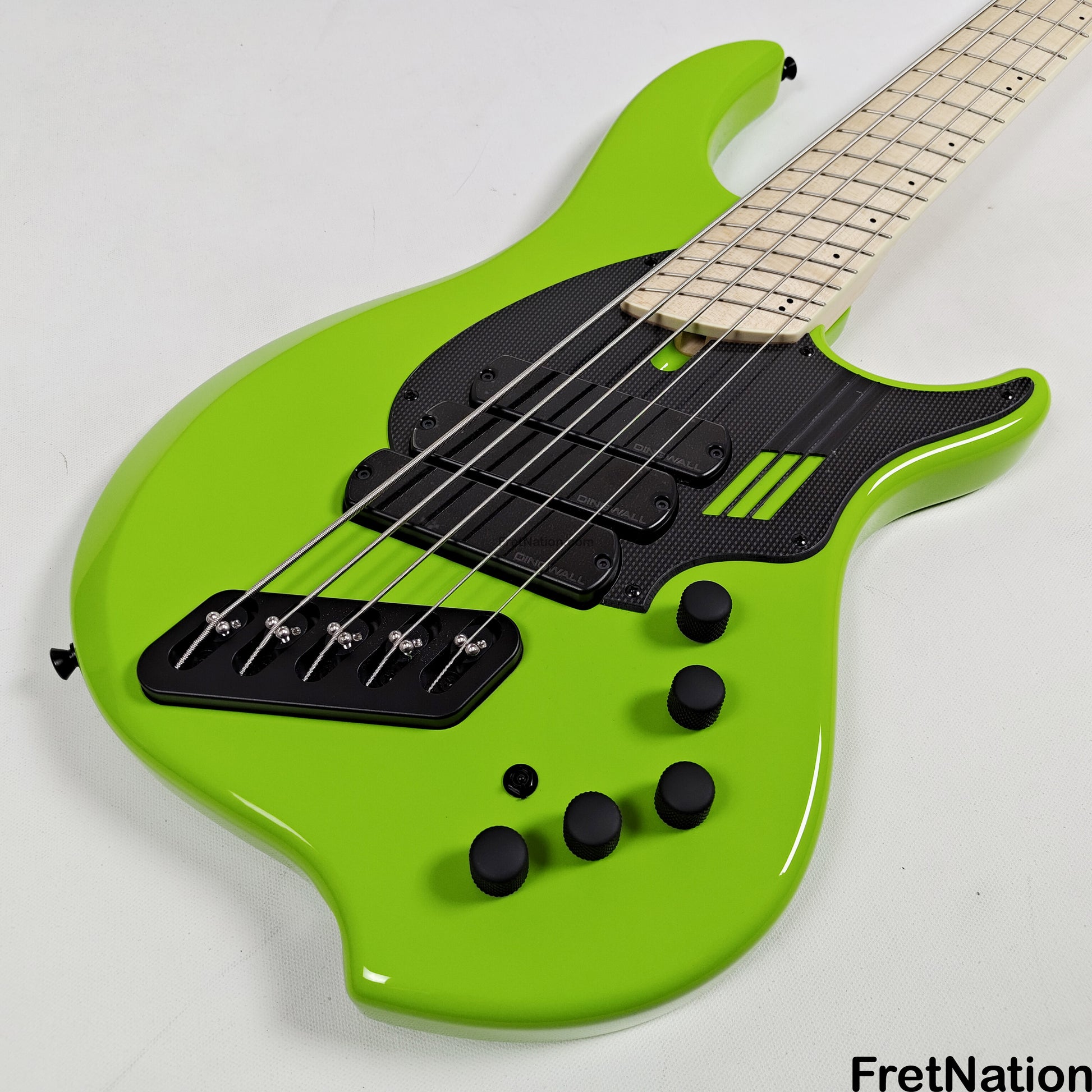 Dingwall Dingwall NG3 5-String Ferrari Green Fanned Fret Multi-Scale - 9.18lbs #19111