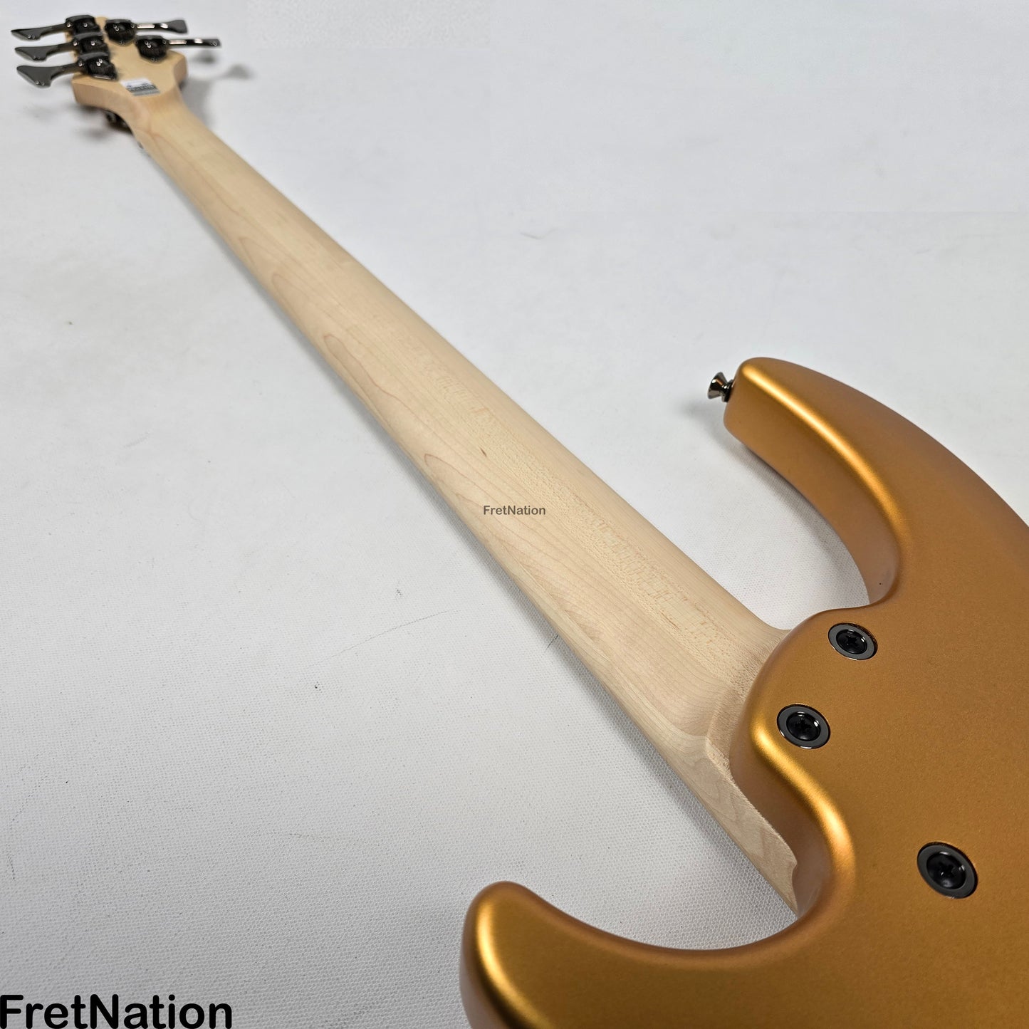 Dingwall Dingwall NG3 5-String Matte Gold Metallic Bass w/ Bag 8.96lbs 17183