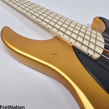 Dingwall Dingwall NG3 5-String Matte Gold Metallic Bass w/ Bag 8.96lbs 17183