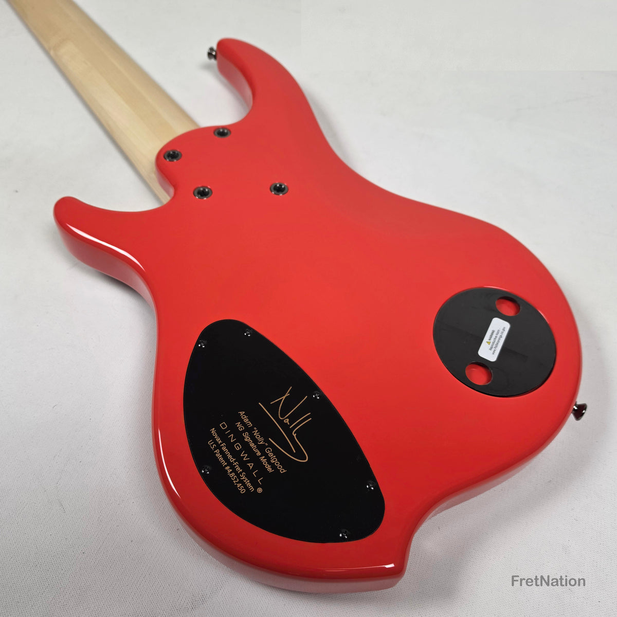 Dingwall Dingwall NG3 6-String Fiesta Red Bass w/ Bag 9.36lbs #18680B - B-Stock