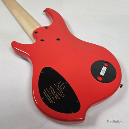 Dingwall Dingwall NG3 6-String Fiesta Red Bass w/ Bag 9.36lbs #18680B - B-Stock