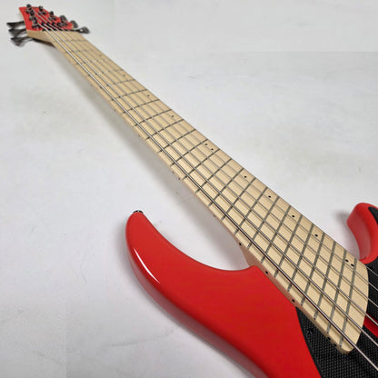 Dingwall Dingwall NG3 6-String Fiesta Red Bass w/ Bag 9.36lbs #18680B - B-Stock