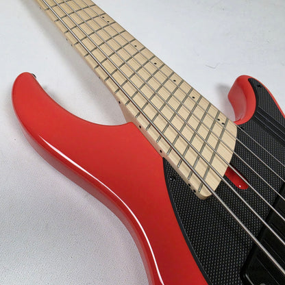 Dingwall Dingwall NG3 6-String Fiesta Red Bass w/ Bag 9.36lbs #18680B - B-Stock