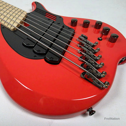 Dingwall Dingwall NG3 6-String Fiesta Red Bass w/ Bag 9.36lbs #18680B - B-Stock