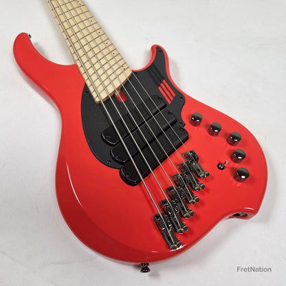 Dingwall Dingwall NG3 6-String Fiesta Red Bass w/ Bag 9.36lbs #18680B - B-Stock