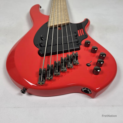 Dingwall Dingwall NG3 6-String Fiesta Red Bass w/ Bag 9.36lbs #18680B - B-Stock
