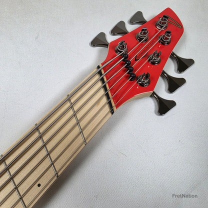 Dingwall Dingwall NG3 6-String Fiesta Red Bass w/ Bag 9.36lbs #18680B - B-Stock