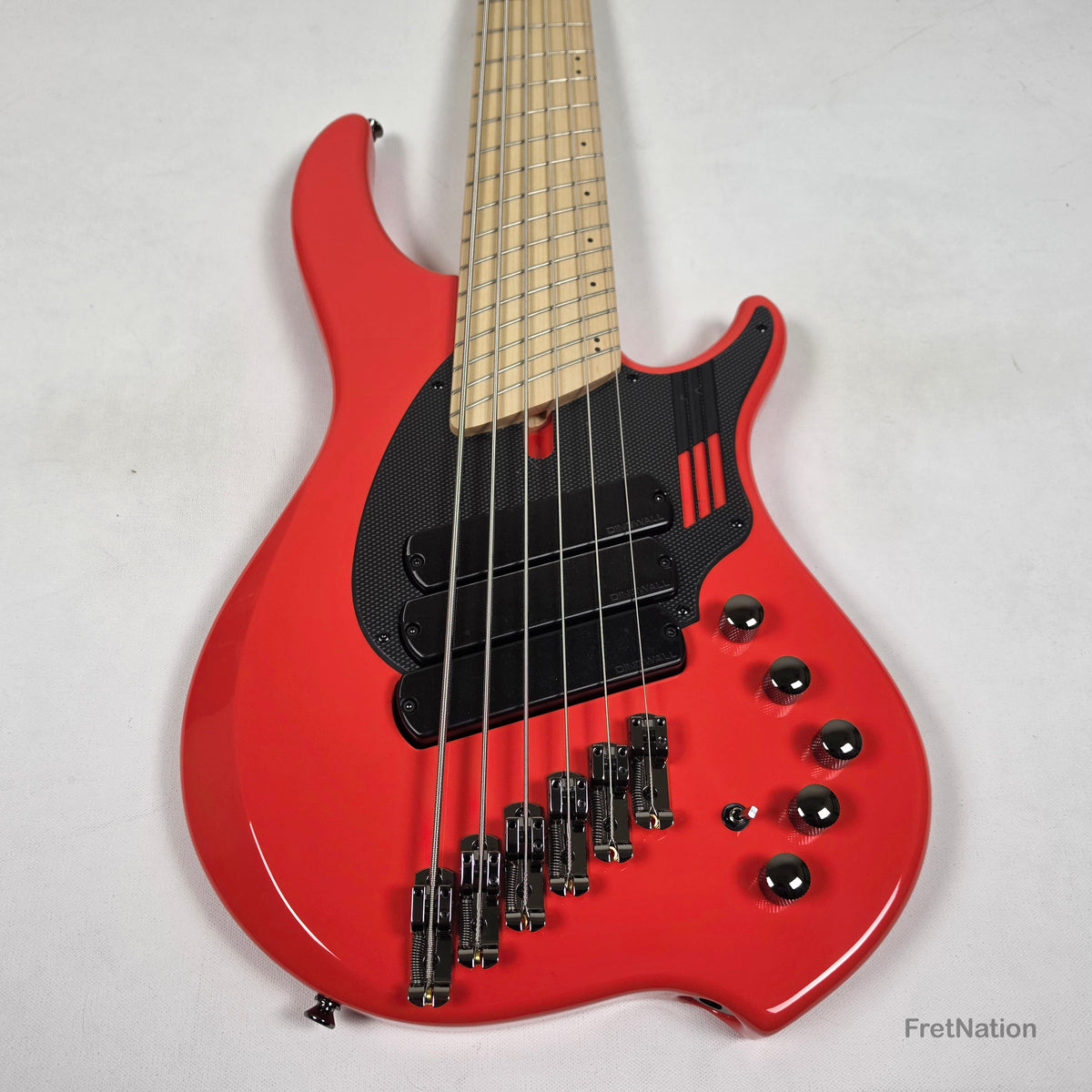 Dingwall Dingwall NG3 6-String Fiesta Red Bass w/ Bag 9.36lbs #18680B - B-Stock