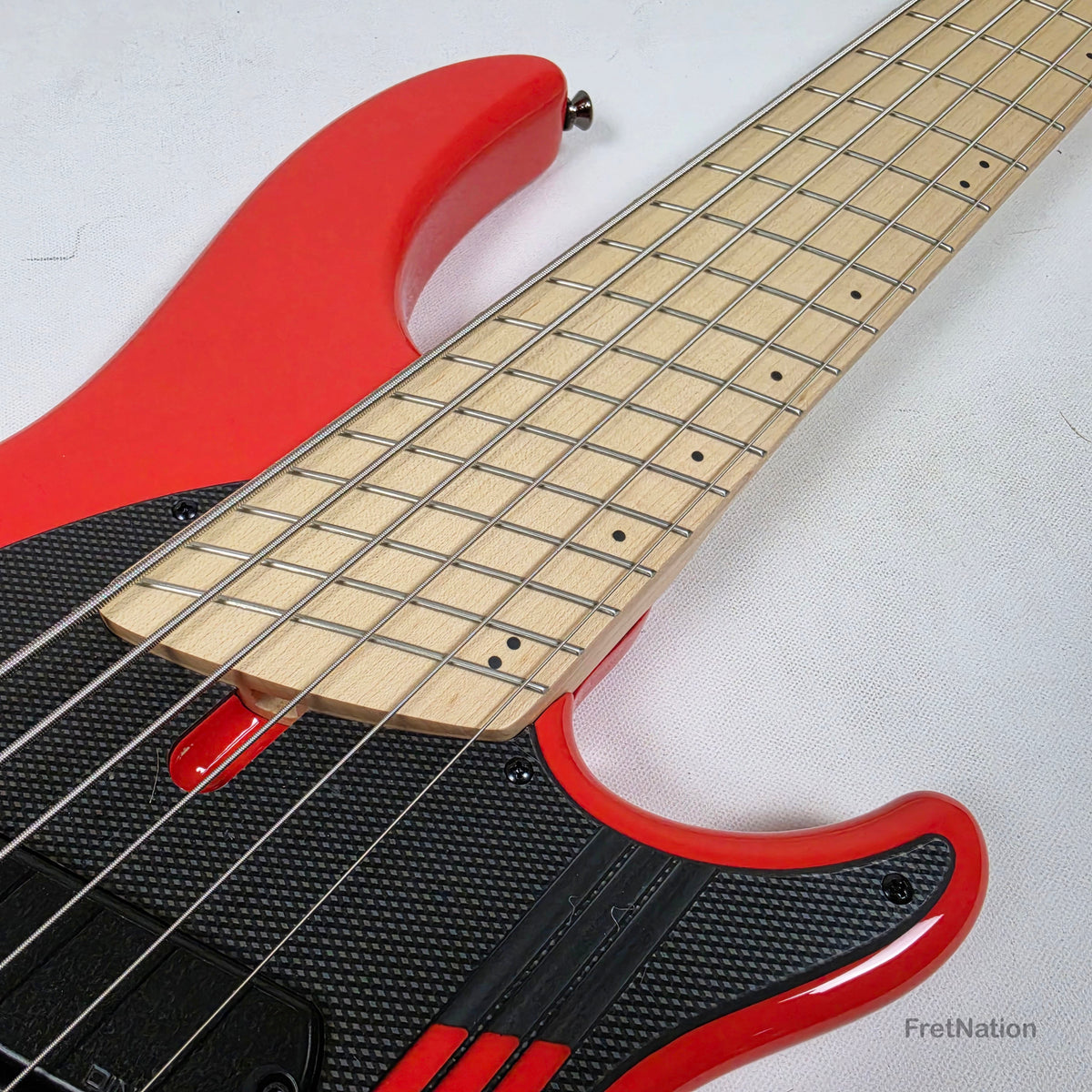 Dingwall Dingwall NG3 6-String Fiesta Red Bass w/ Bag 9.36lbs #18680B - B-Stock