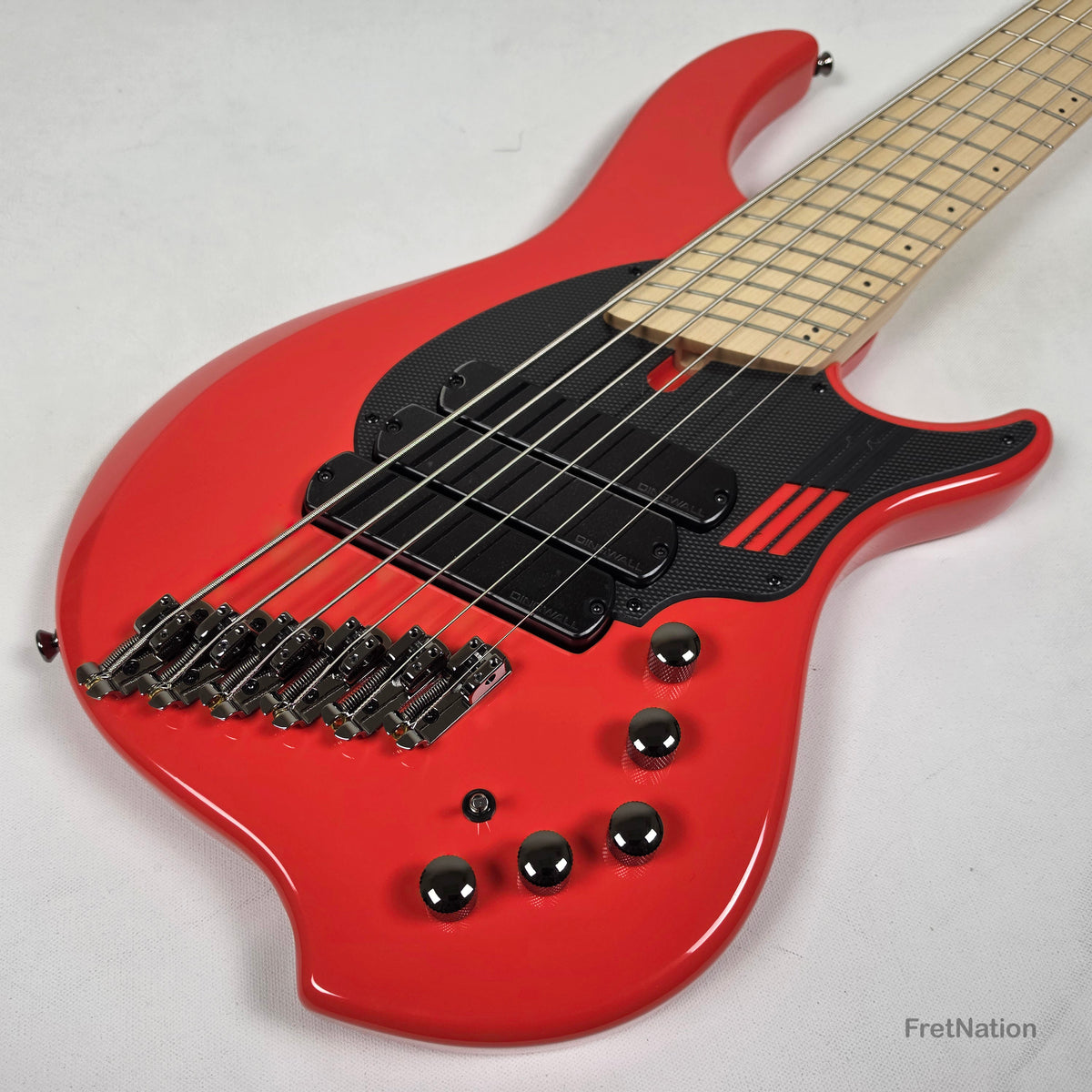 Dingwall Dingwall NG3 6-String Fiesta Red Bass w/ Bag 9.36lbs #18680B - B-Stock