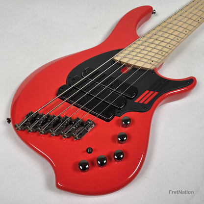 Dingwall Dingwall NG3 6-String Fiesta Red Bass w/ Bag 9.36lbs #18680B - B-Stock