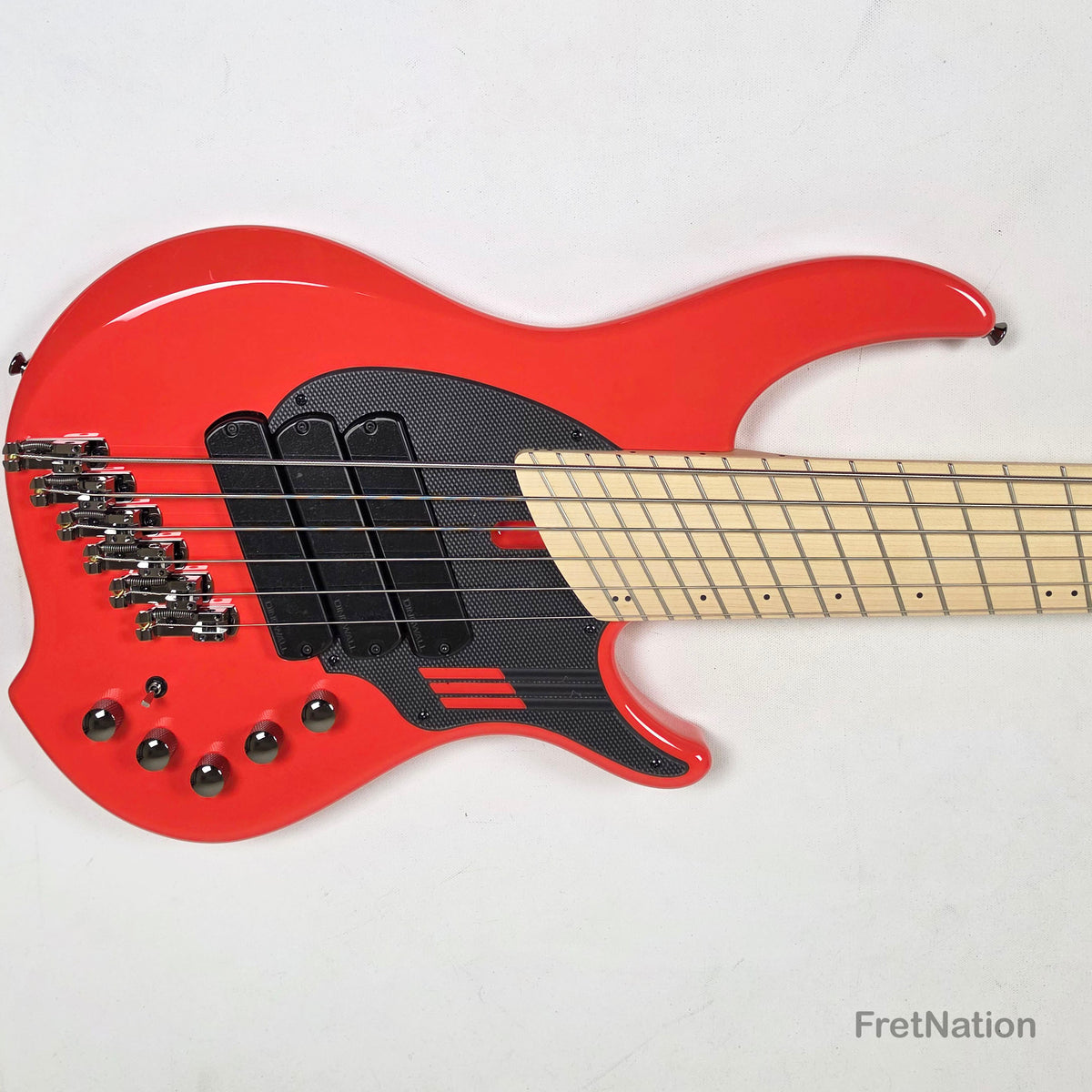 Dingwall Dingwall NG3 6-String Fiesta Red Bass w/ Bag 9.36lbs #18680B - B-Stock