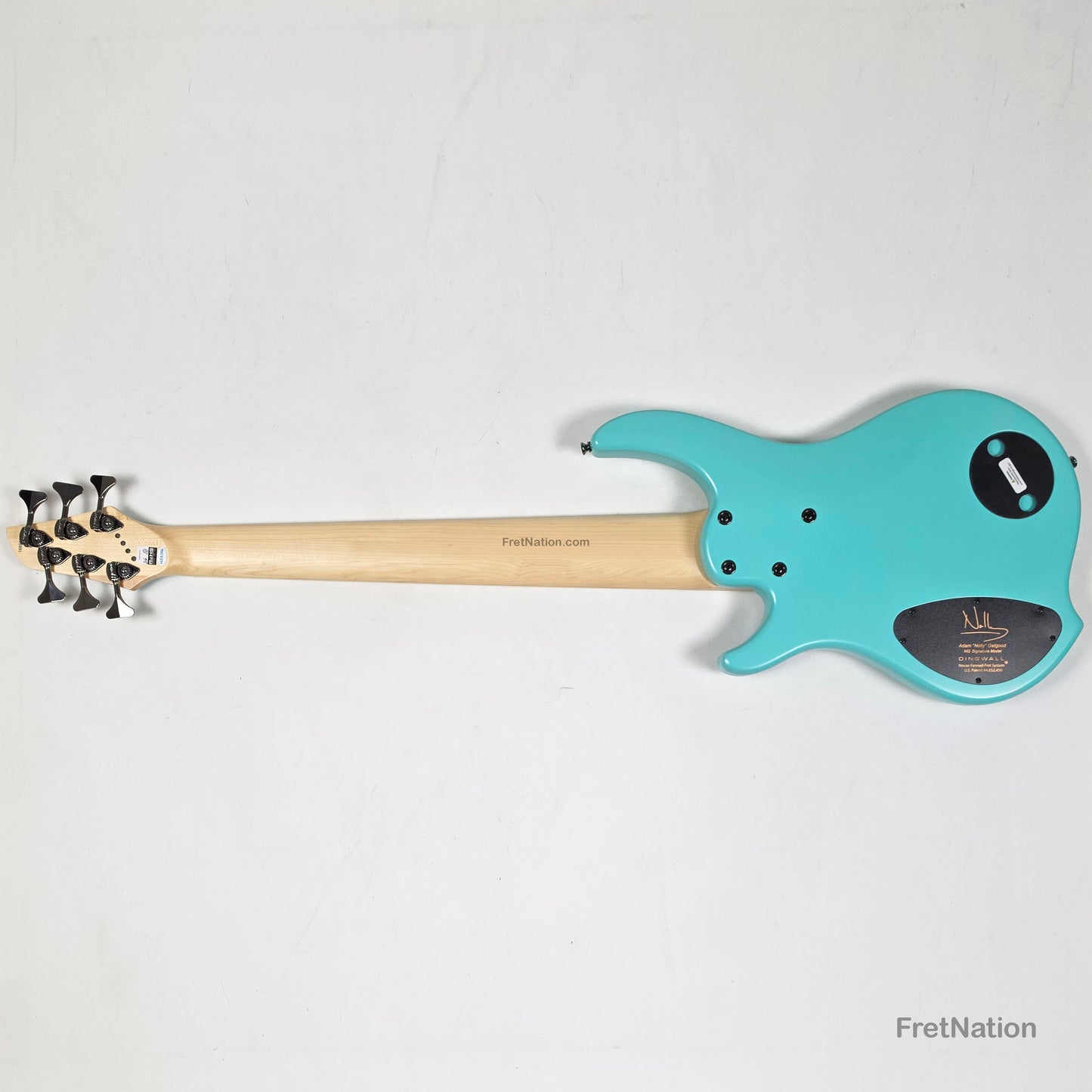 Dingwall Dingwall NG3 6-String Matte Celestial Blue Bass w/ Bag 9.74lbs #16891B - B-Stock