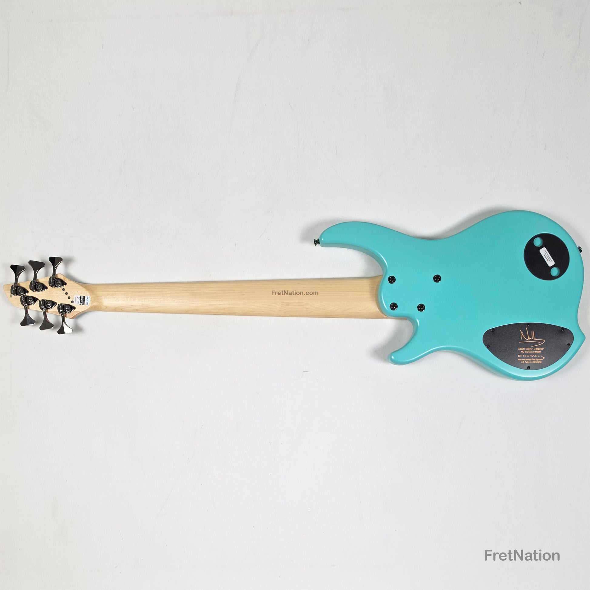 Dingwall Dingwall NG3 6-String Matte Celestial Blue Bass w/ Bag 9.74lbs #16891B - B-Stock