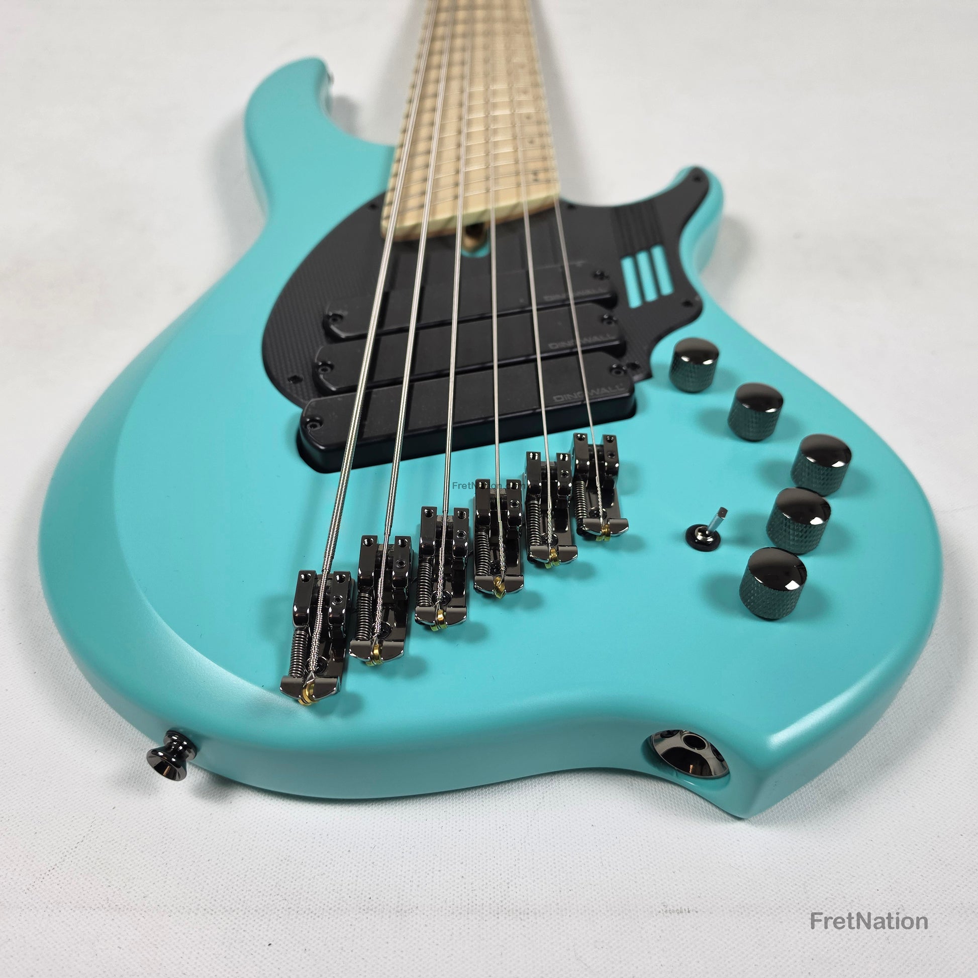 Dingwall Dingwall NG3 6-String Matte Celestial Blue Bass w/ Bag 9.74lbs #16891B - B-Stock