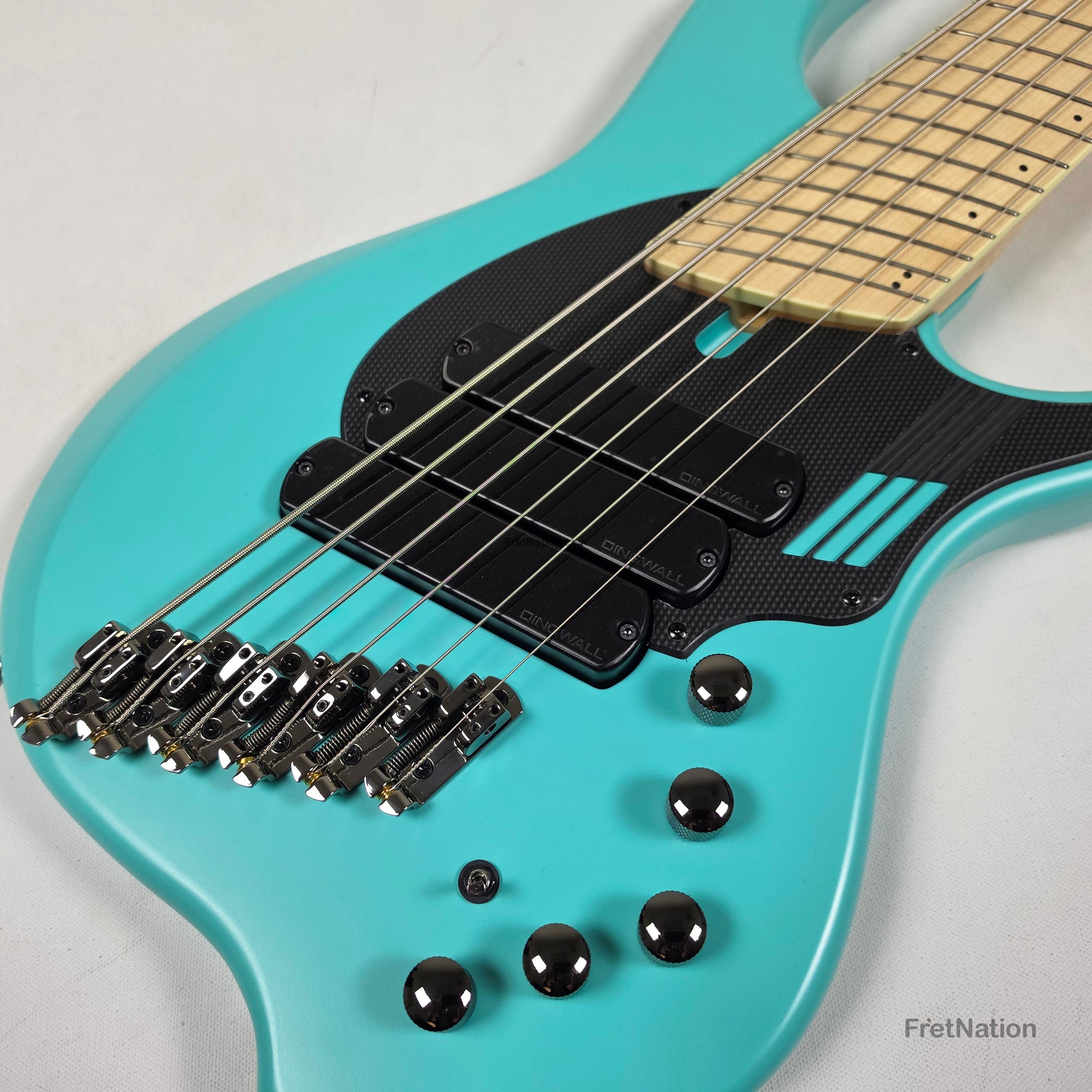 Dingwall Dingwall NG3 6-String Matte Celestial Blue Bass w/ Bag 9.74lbs #16891B - B-Stock